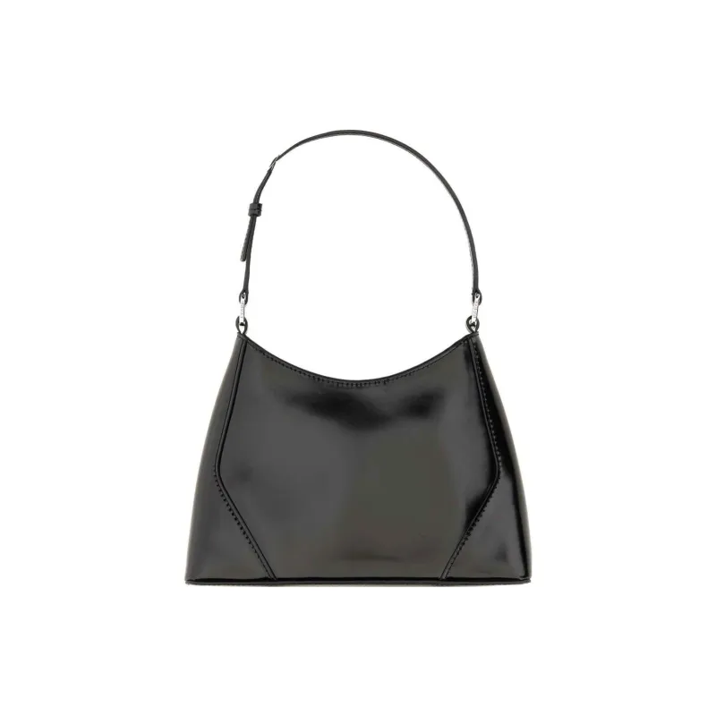 Staud Linda Logo Lettering Shoulder Bag-2