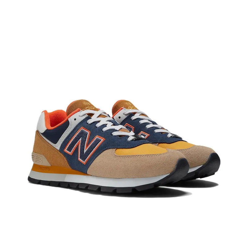 New Balance 574 Rugged Brown Navy-2