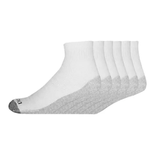 Dickies Mid-Calf Socks Men's 6 Pack White