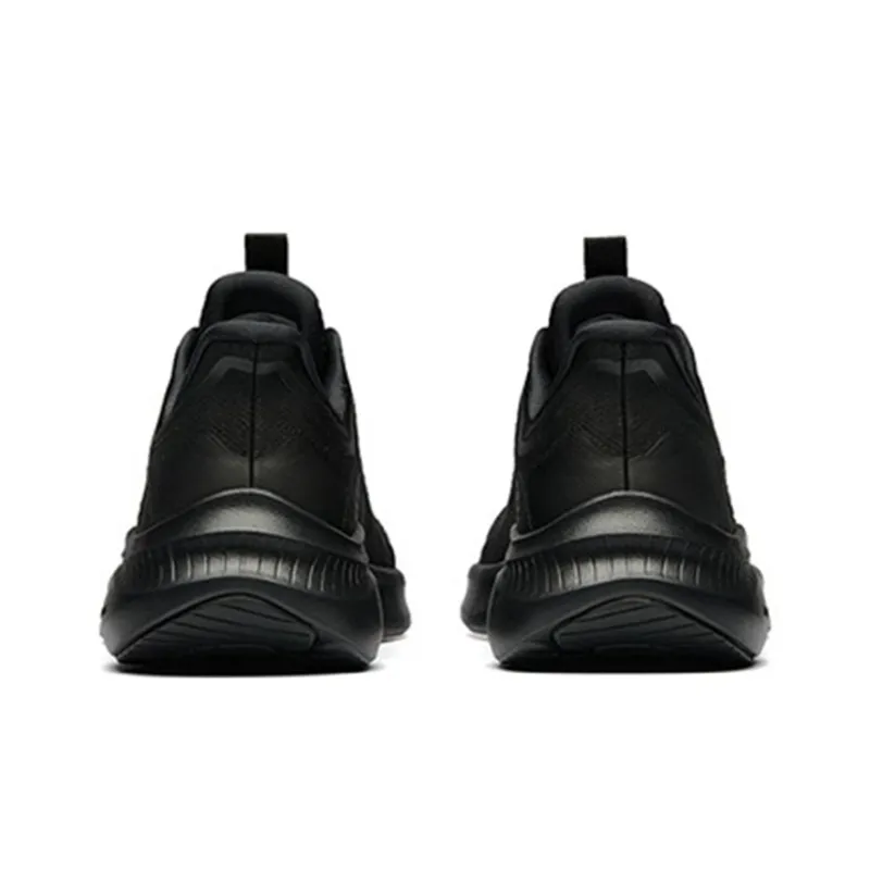 Anta Running Collection Cushioned Anti-Slip Wear-Resistant Breathable Lightweight Low-Top Running Shoes Men's Black-4