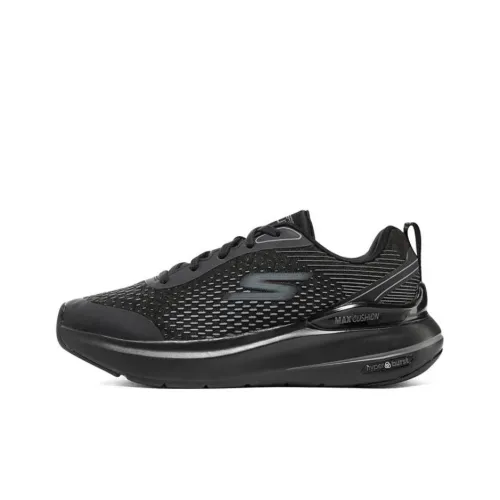 Skechers Max Cushioning Running Shoes Women's Low-Top Black/Charcoal Gray