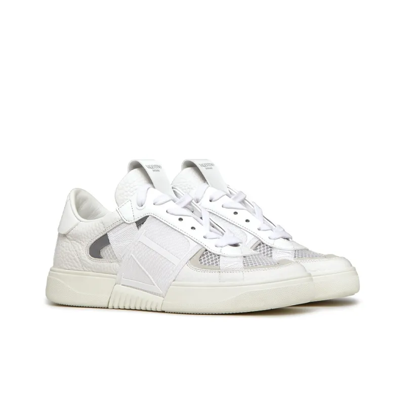 Valentino Mesh Detailed Lace Up Sneakers Women's-2