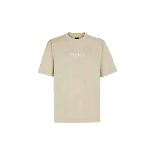 FENDI Embroidered-logo Cotton T-shirt