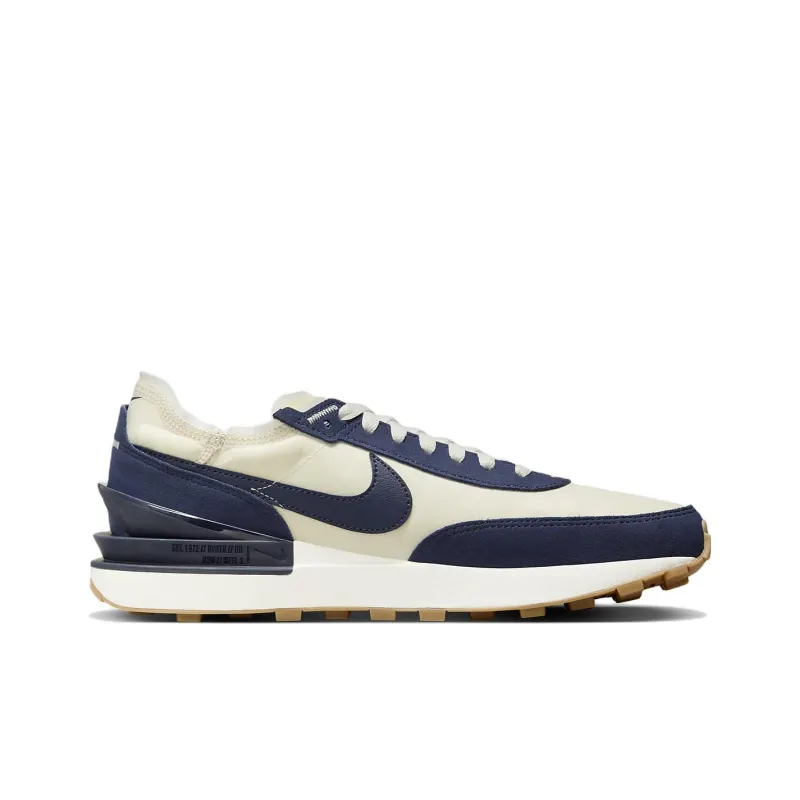 Nike Waffle One Se Coconut Milk Midnight Navy-1