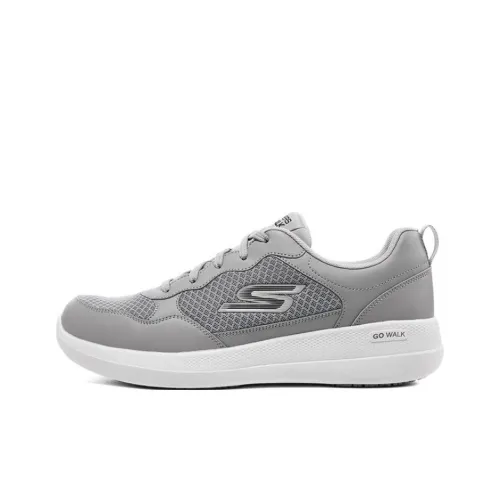 Skechers GO WALK Stability Casual Shoes Men Low-Top Gray