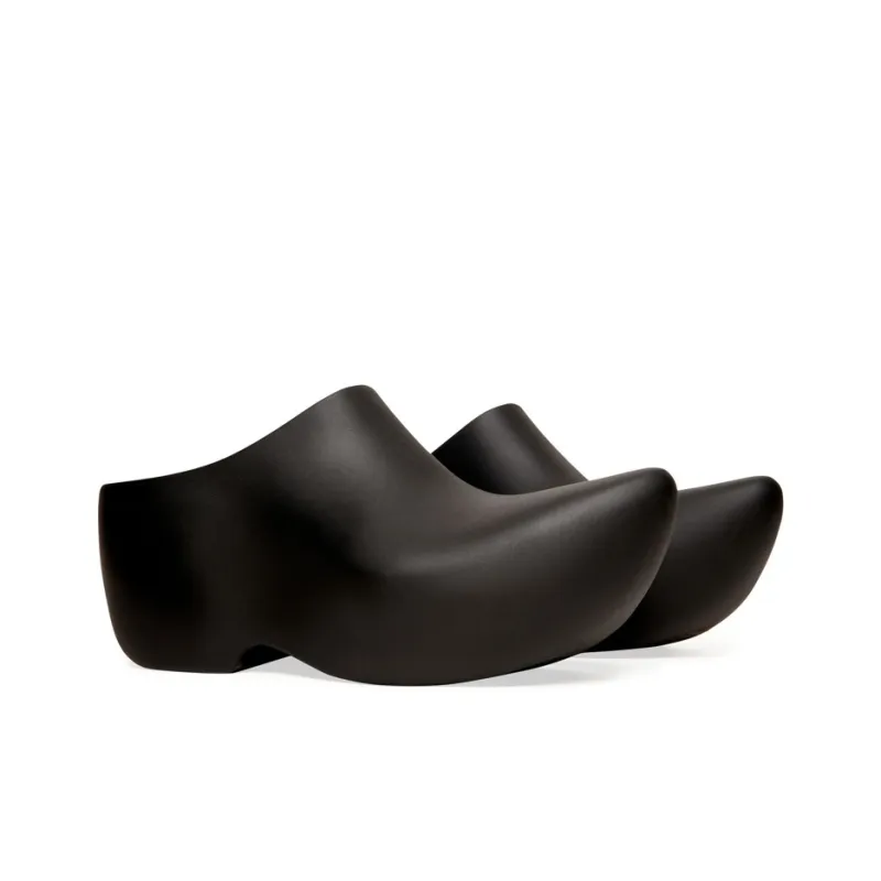 Balenciaga Technoclog Müller Pointed Toe Shoes Women's Black-2