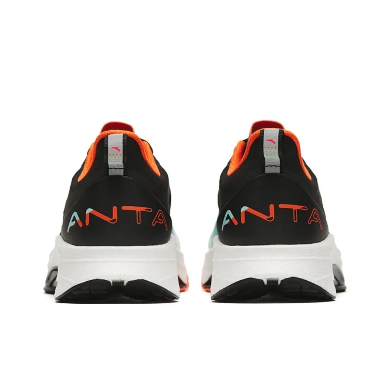 Anta MACH 3.0 Cushioning Anti-Slip And Wear-Resistant Low-Top Running Shoes Men's White Light Blue-3
