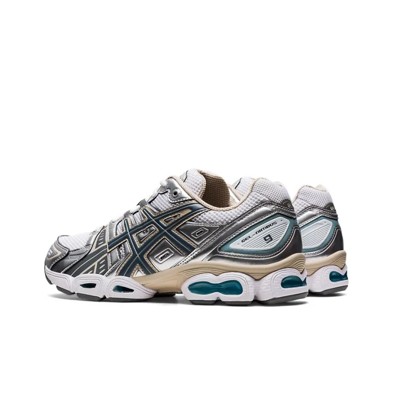 Asics Gel Nimbus 9 White Steel Grey-3