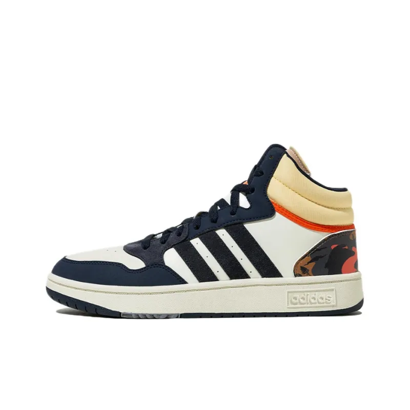 Hoops 3.0 Adidas Neo Mid 'Black Ivory Camo'-0