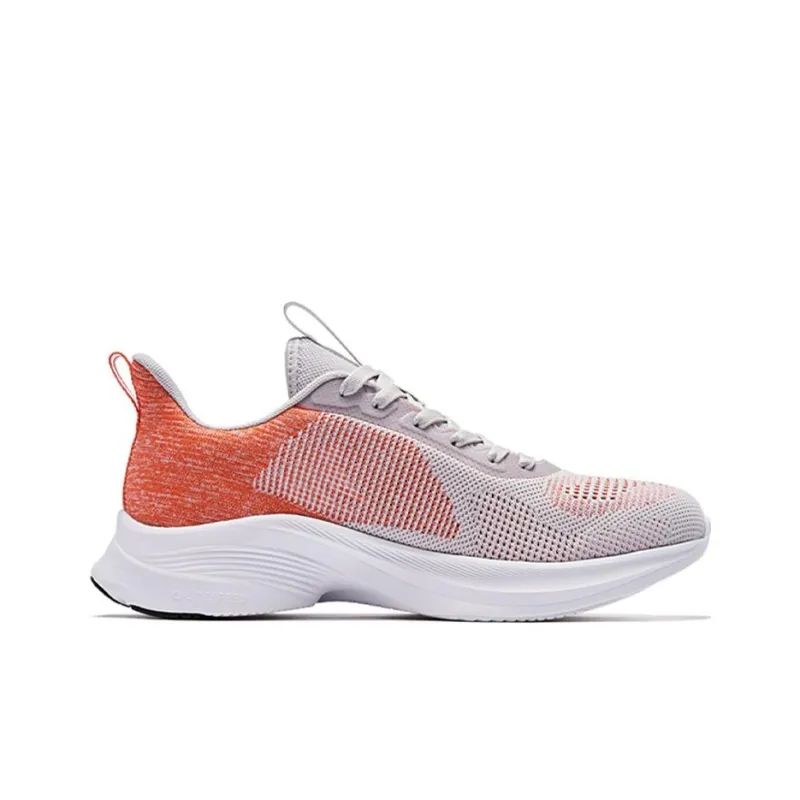 QIAODAN Light Speed 1.0 Cushioning Anti-Slip Wear-Resistant Breathability Low-Top Running Shoes Men's Orange-1