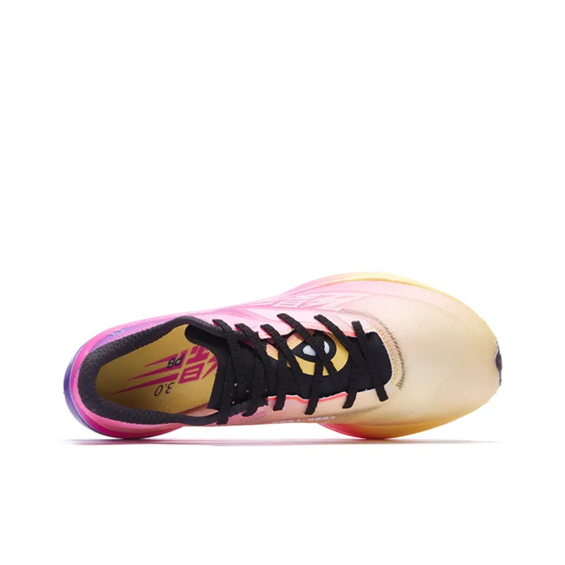 QIAODAN F\PB3.0 Anti Slip And Wear Resistant Lightweight Low Top Running Shoes Men's Purple Pink-1