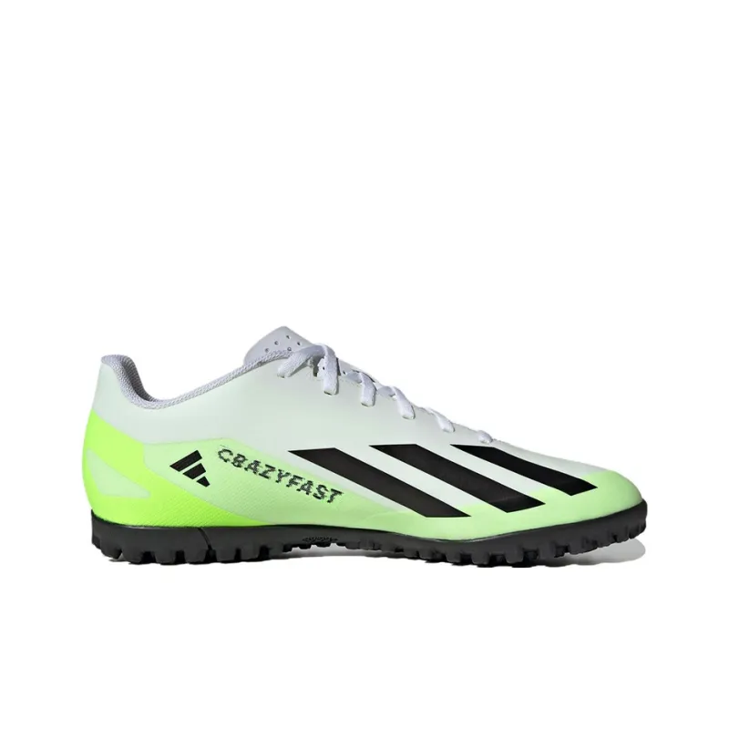 Adidas X Crazyfast.4 Tf 'White Lucid Lemon Black'-1