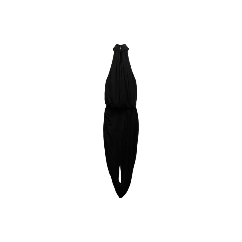 ZARA Sleeveless Dress Women's Black-1