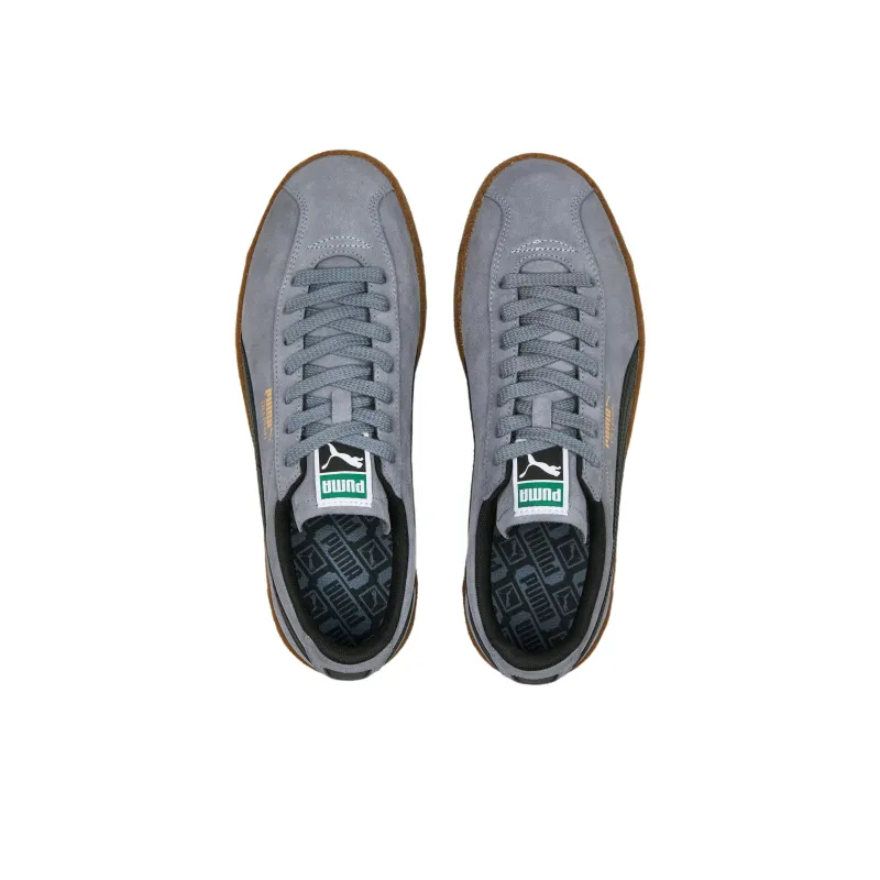 PUMA OSLO-CITY Delphin Anti-Slip Wear-Resistant Low-Top Skateboard Shoes Men's Black Gray Color-3
