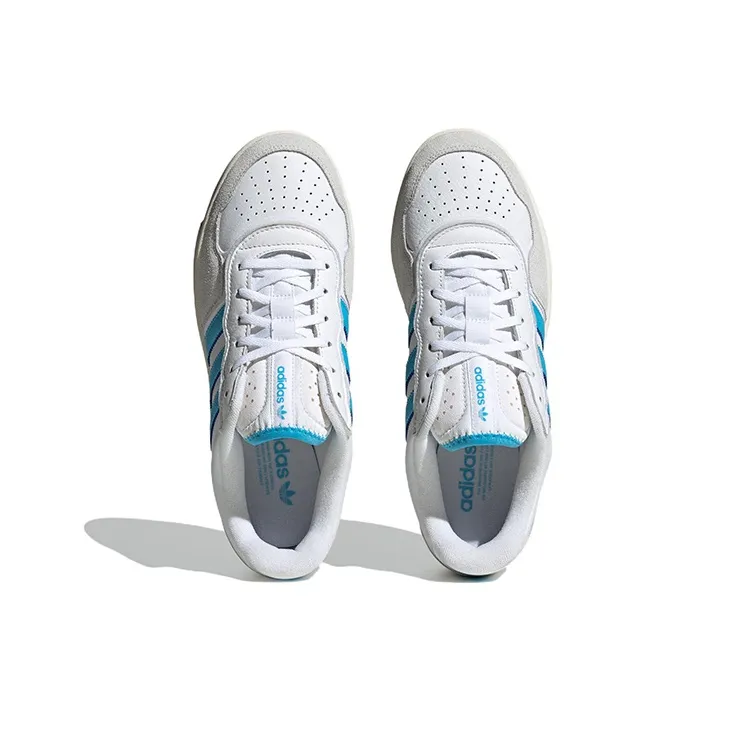 Adidas Originals Courtic Anti Slip And Wear Resistant Lightweight Low Top Skateboard Shoes Unisex Gray Blue-4