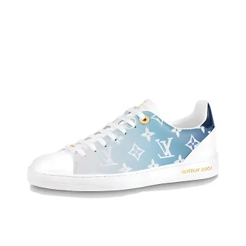 LOUIS VUITTON Lv Frontrow Sneakers Blue Women's