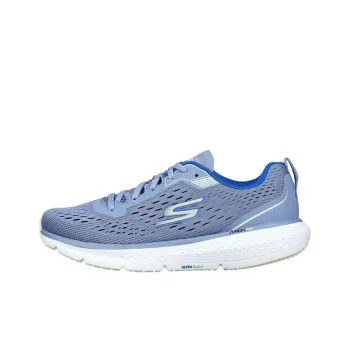Skechers GO RUN Pure 3 Low-Top Running Shoes Women's White Blue