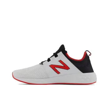 New Balance NB Fresh Foam Cruzv1 Running Shoes Men Low-Top White/Black/Red