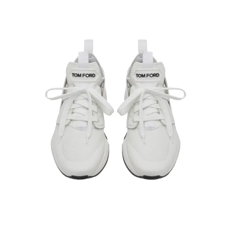 TOM FORD Logo-patch Lace-up Sneakers-3