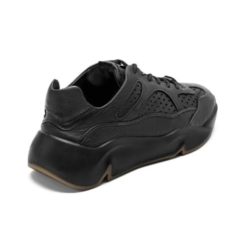 Ecco Tide Fun Low Top Chunky Sneakers Men's Black-3