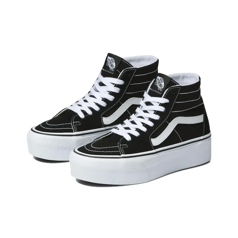 Sk8 Vans Hi Tapered Stackform 'Black True White'-2