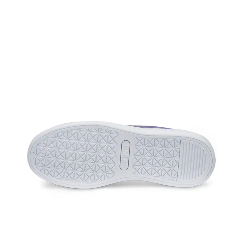 PUMA Vikky V3 Anti-Slip Wear-Resistant Low-Top Skateboard Shoes Women's Gray Purple-5