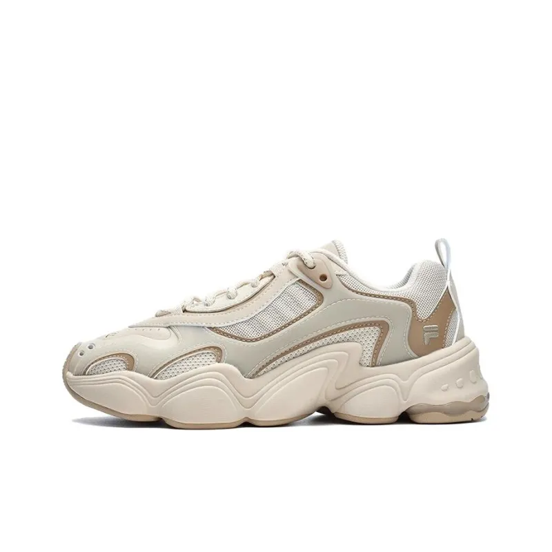FILA FUSION Tenacity Chunky Sneakers 'White Beige' Women's-0