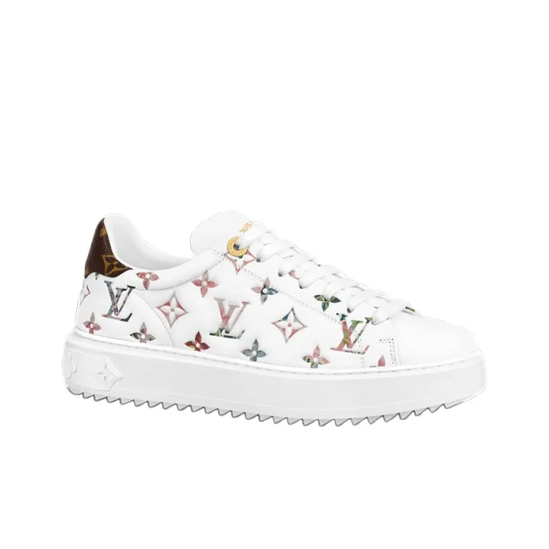 LOUIS VUITTON Time Out Sneakers 'Colorful Monogram' Women's-1