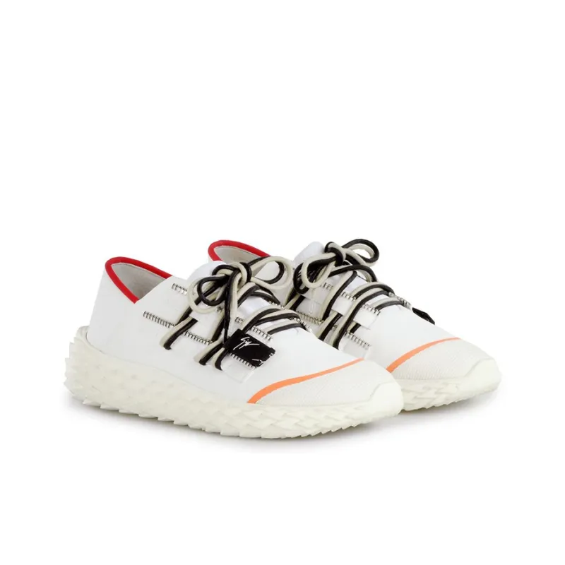 Giuseppe Zanotti/GZ Urchin Wear Resistant Low Top Casual Shoes Men's White-2