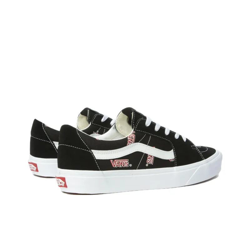 Vans SK8 Low Misprint Shoes 'Black White '-3