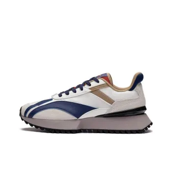 LiNing Zaiwu Anti Slip Wear Resistant Low Top Sports Casual Shoes Navy