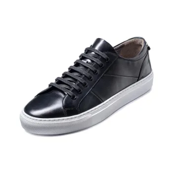 BARKER Archie Low-Top Skateboard Shoes Men's Black