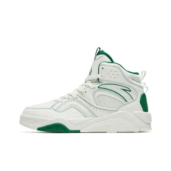 Anta Flame 3.0 Slip Resistant Cushioning Wear Resistant Skateboard Shoes Women's White Green