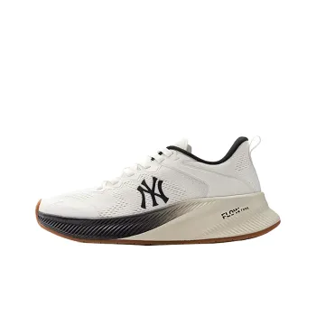 MLB Chunky Runner Ath flow Anti Slip Wear Resistant Low Top Casual Running Shoes Unisex Ivory White