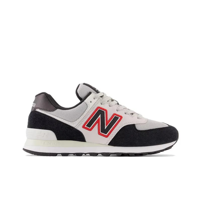 New Balance 574 Black Red-1