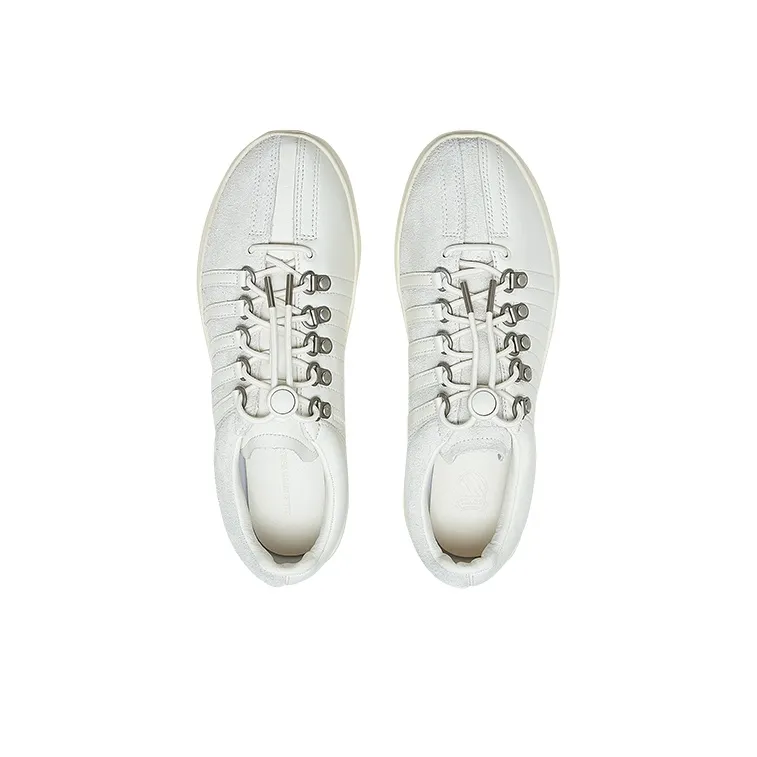 KSWISS Classic Gt Eg Anti Slip Wear Resistant Low Top Skateboard Shoes Women's White-4