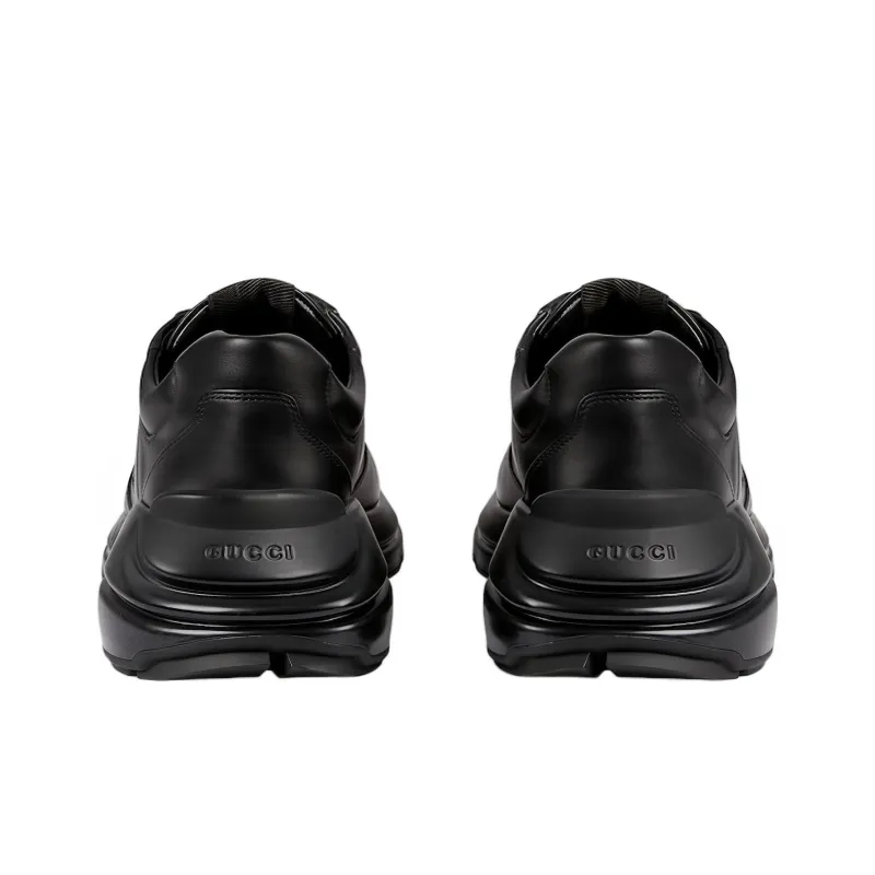 GUCCI Rhyton 'Interlocking G Black Ivory'-3