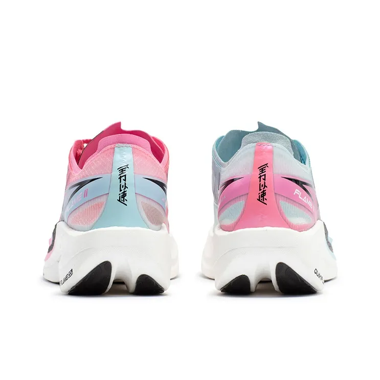 361° Feiran 2 Running Shoes Unisex Low Top Cirrus Blue Pink-3