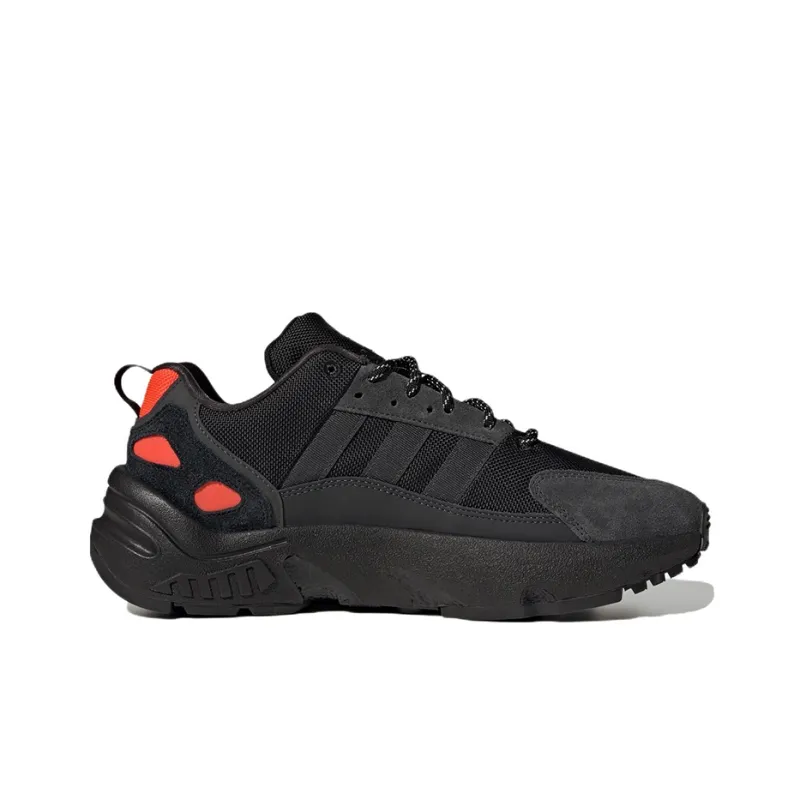 Zx 22 Adidas Originals Boost 'Black Solar Red'-1