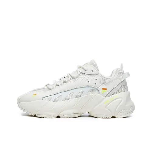 FILA FUSION Ade Running Shoes Women's Low-Top Slightly White