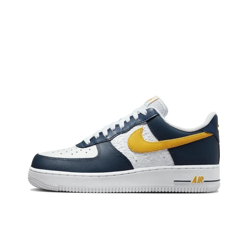 Nike Air Force 1 '07 Low Embossed Hoops Dark Obsidian-0