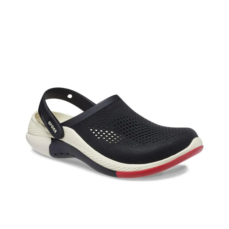 Crocs LiteRide 360 Ombre Marble Clog 'Black'-2