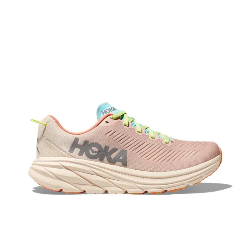 HOKA ONE ONE Rincon 3 Cushioned Wear-Resistant Water-Resistant Low-Top Running Shoes Women's Pink-1