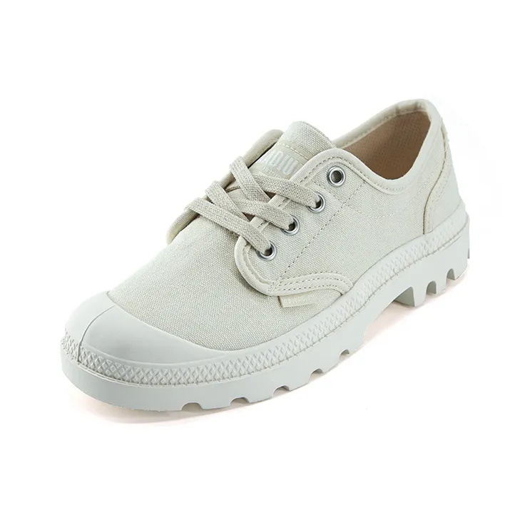 Palladium Pampa Canvas Shoes Women's Low Top Light Cyan-1
