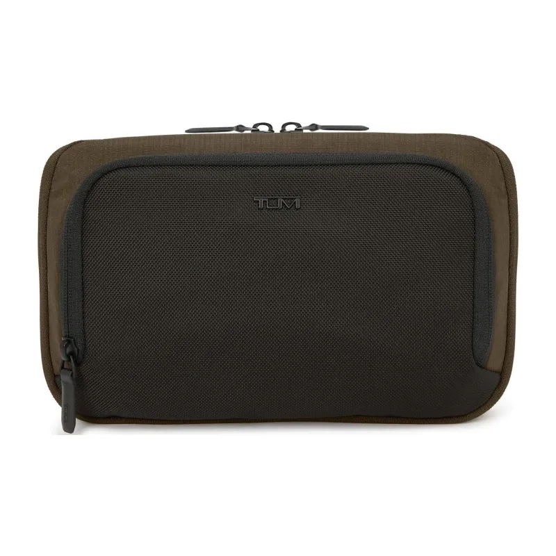 TUMI Nylon Backpack Unisex Army Green-2