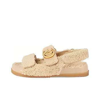 GUCCI Beach Sandals Women's Beige