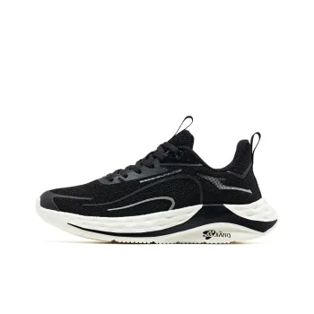Erke Bullets Low Top Running Shoes Women's Black White