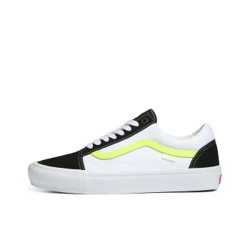 Vans Old Skool Neon Skate 'White Black Green'