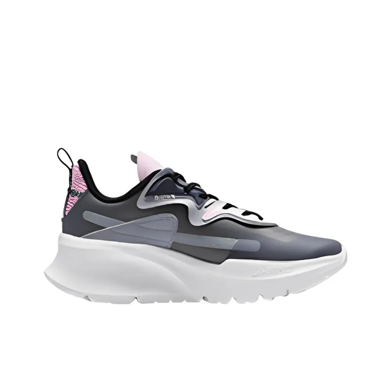 LiNing Cushioning Anti-Slip And Wear-Resistant Rebound Low-Top Running Shoes Women's Gray Pink-1