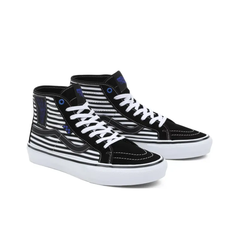 Vans SK8 Hi Breana Geering Skate 'Black White'-2